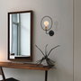 Opviq Circle - 3260 Lámpara de pared negra